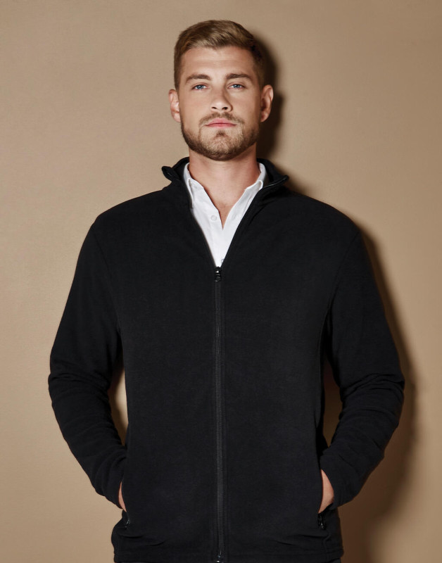 Fleeceová mikina na zips Regular Fit Corporate