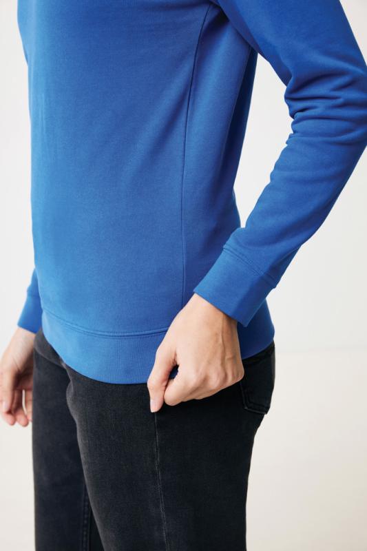 Mikina IQONIQ Zion z recykl. bavlny kráľovská modrá XXS 13
