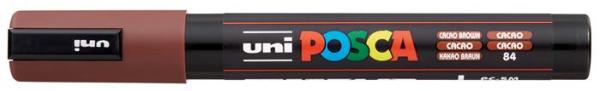 Dekoračný popisovač, 1,8-2,5 mm, UNI "Posca PC-5M", kakaovo hnedý 1