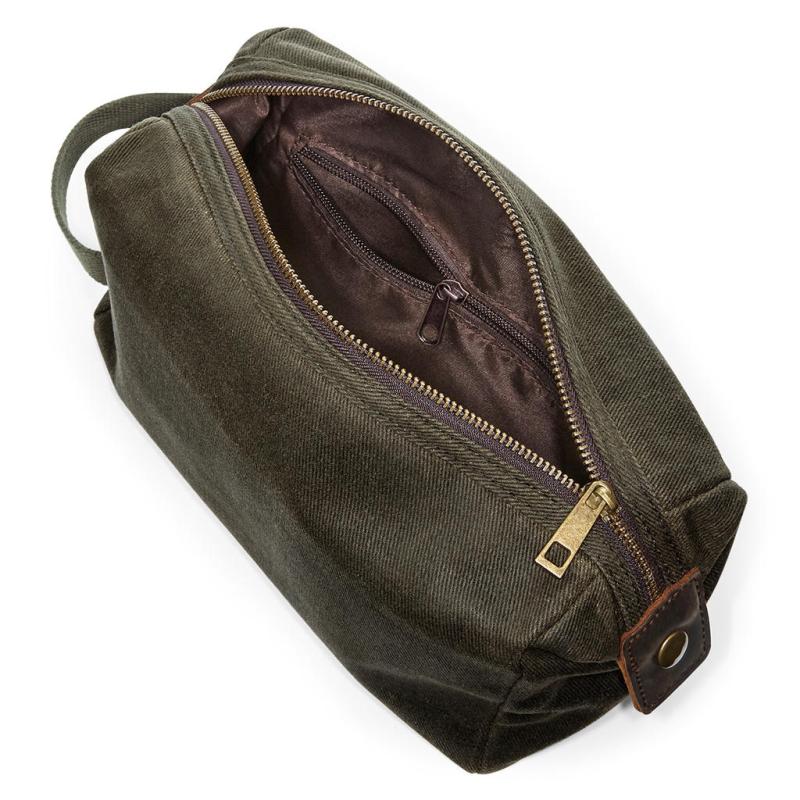 Kozmetická taštička Heritage Waxed Canvas<P/> 3