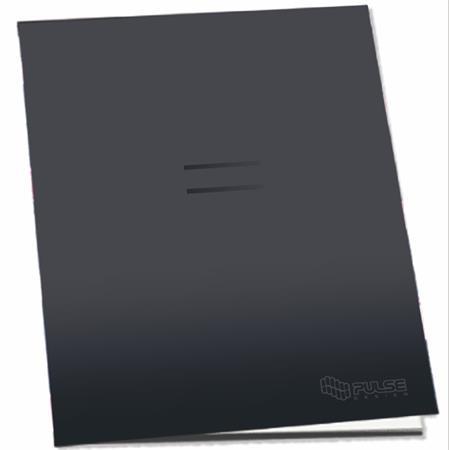 zošit, A4, linajkový, 52 listov, PULSE "Dark Colours" 2