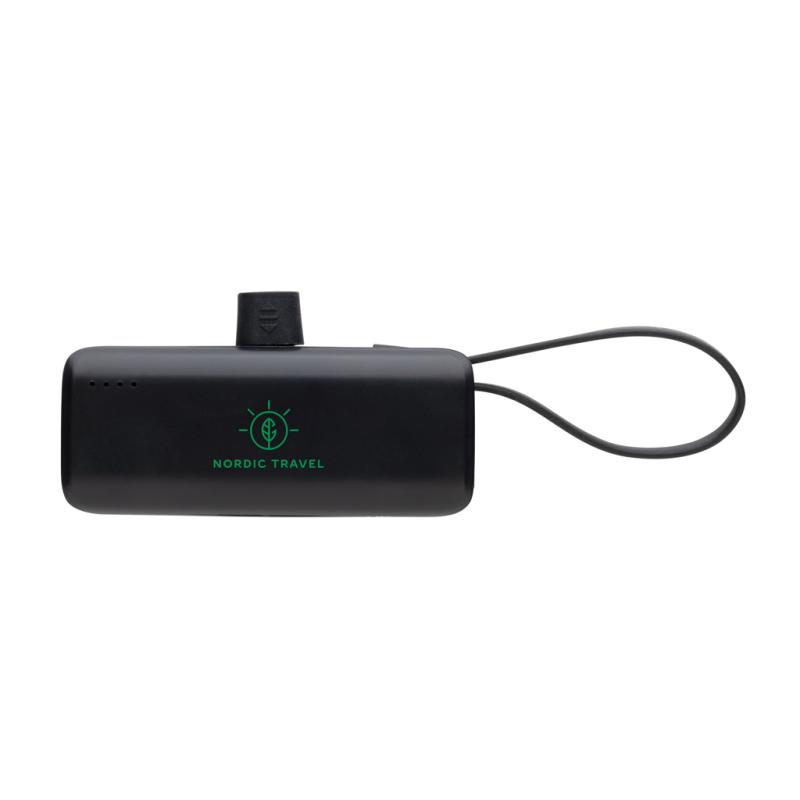 Powerbanka 3000mAh Powerlink z RCS plastu s IOS konektorom čierna 9