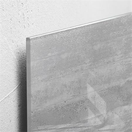 SIGEL Magnetická sklenená tabuľa, 130x55 cm, "Artverum® ", betónový vzor 5