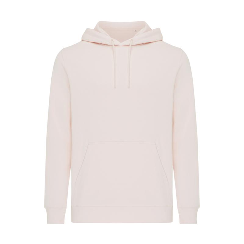 Ľahká mikina s kapucňou IQONIQ Rila z recykl. bavlny cloud pink XXS