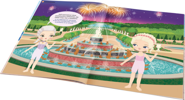 Šaty pre princeznú EMMU ─ Kniha samolepiek 2