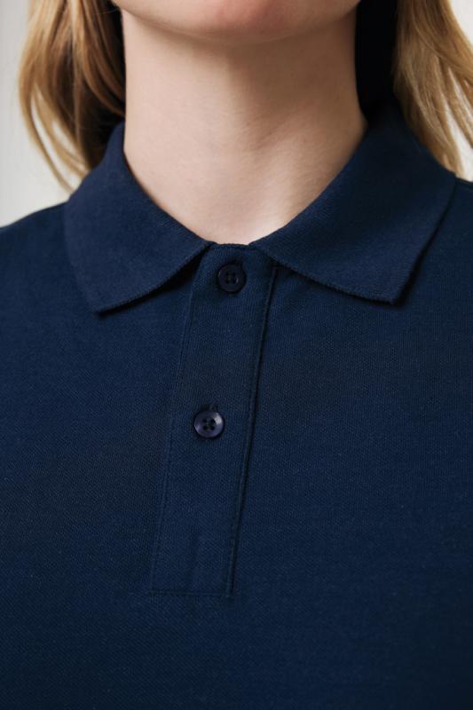 Polo tričko IQONIQ Yosemite z recykl. bavlny námornícka modrá 4XL 16