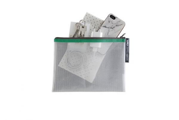 Organizačné vrecko, na zips, 230 x 130  mm, APLI, rôzne farby 2