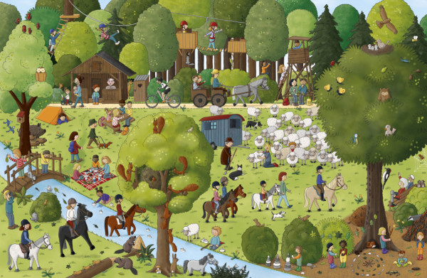 Veľká knižka KONE & PONÍKY pre malých rozprávačov 1