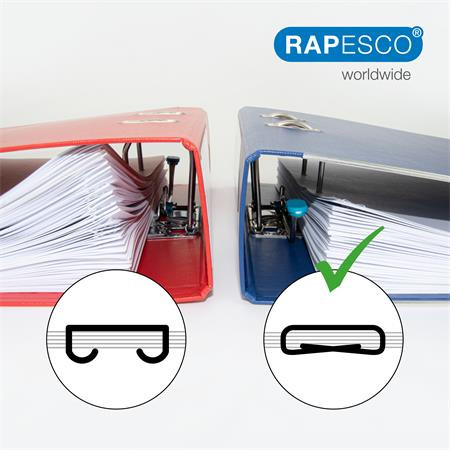 Zošívačka, ručná, 24/8, 45 listov, kov, RAPESCO "Porpoise ONE", chróm 7