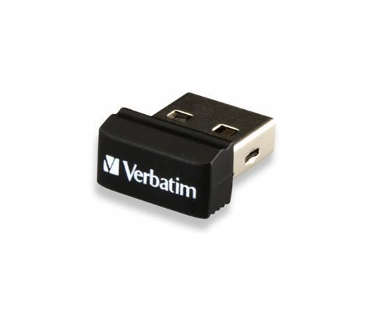 USB kľúč, 32 GB, USB 2.0, 10/3MB/sec, VERBATIM "Nano" 2
