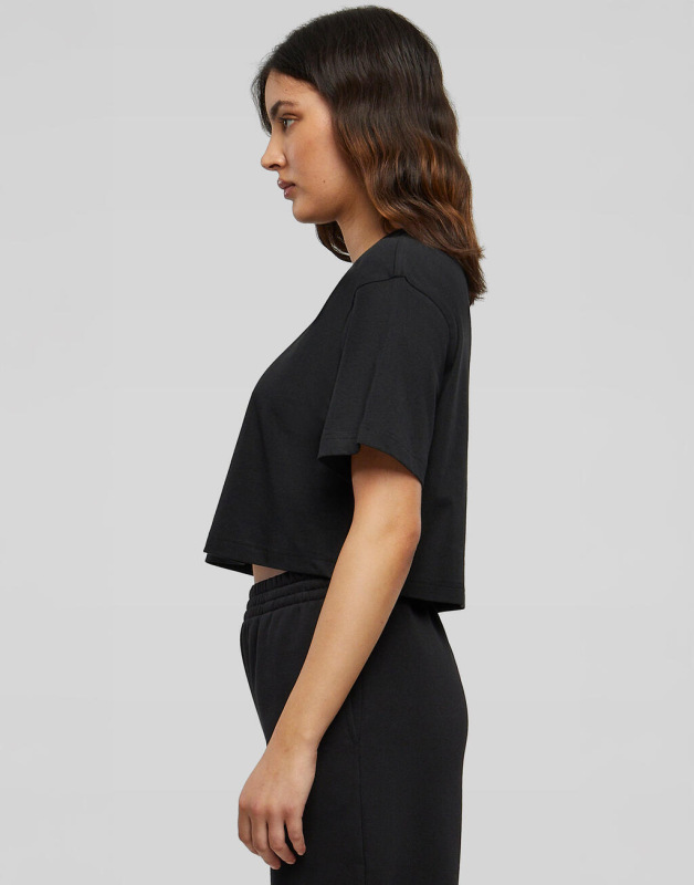 Dámske krátke oversize tričko 1