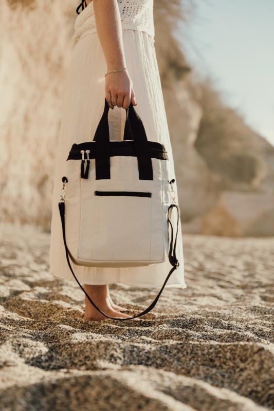 Chladiaca taška VINGA Volonne z recykl. canvas AWARE™ off white 6