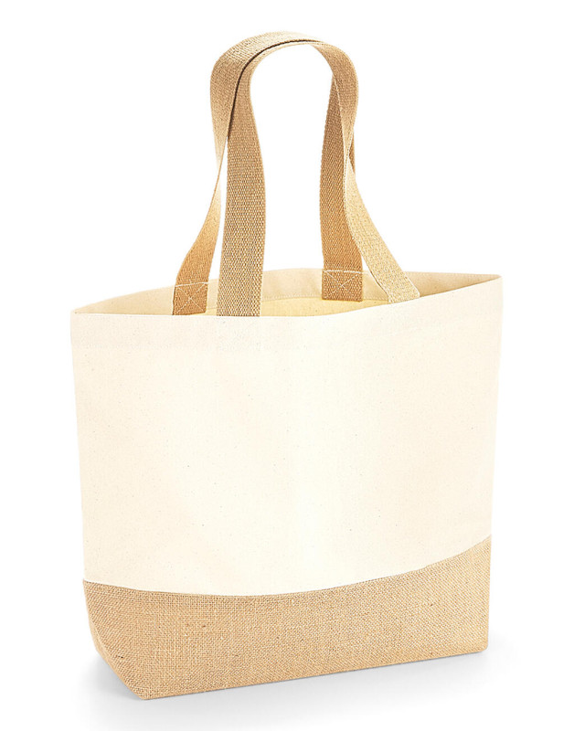 Taška Jute Base Canvas Tote 2