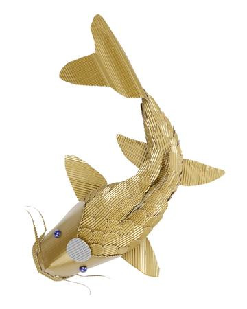 Vlnitý kartón, 25x35 cm, 10 listov, FOLIA, zlatá a strieborná farba 4