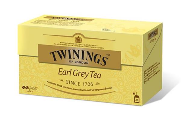 TWININGS Čaj Twinings "Earl Grey", 12x25*2g