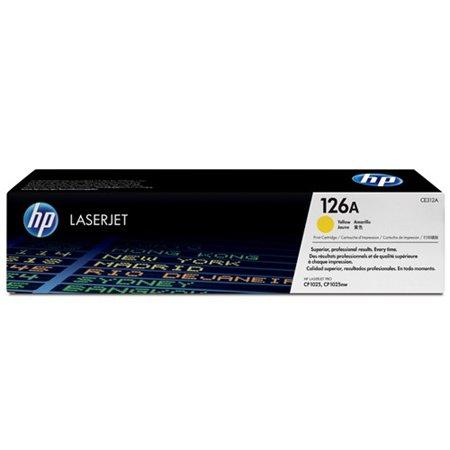 HP Toner "Color LJ Pro CP1025", žltý, 1K /126A/