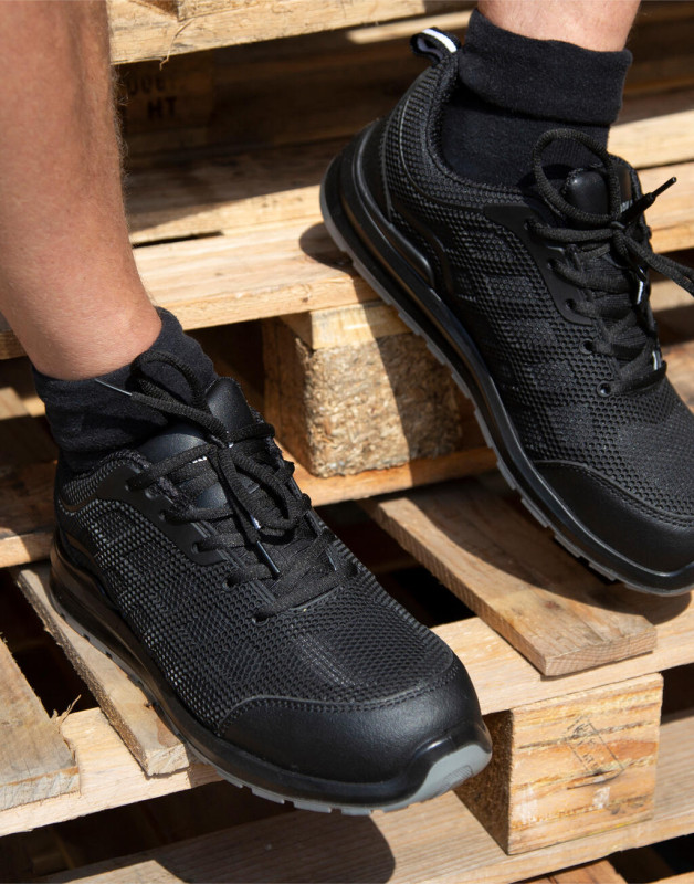 Pracovné tenisky All Black Safety 1
