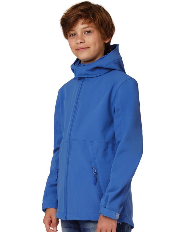 Detský s kapucňou Hooded Softshell/kids