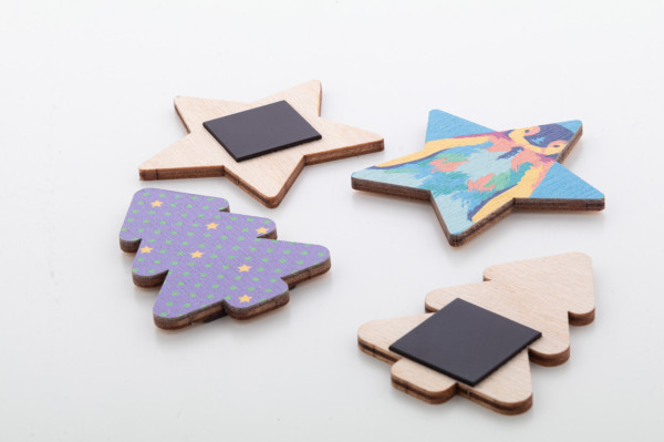 Woofri Xmas vianočný magnet na chladničku na zákazku, vianočný stromček 3