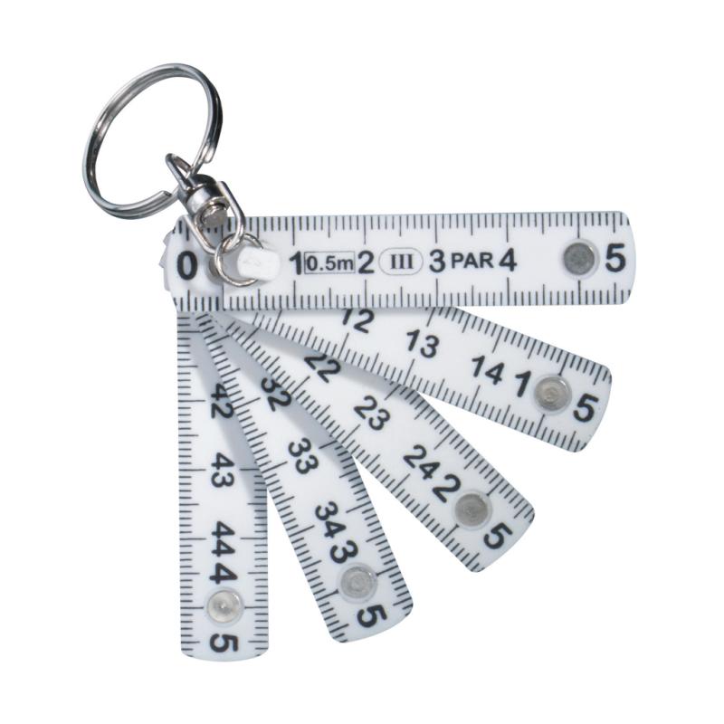 Mini skladací meter biela 3