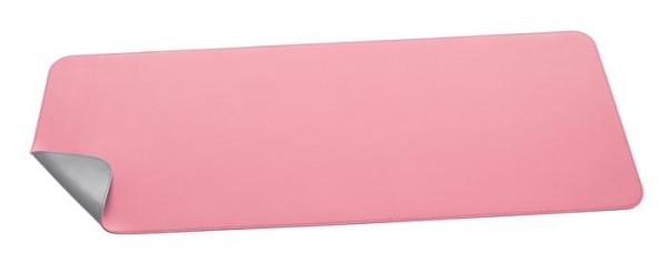 Podložka na stôl, 800x300 mm, obojstranná, SIGEL, ružovo-strieborná 1