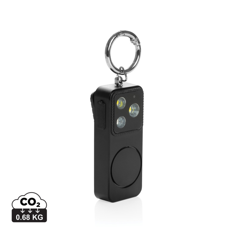 Guard Buddy RCS osobný alarm s USB-C nabíjaním čierna
