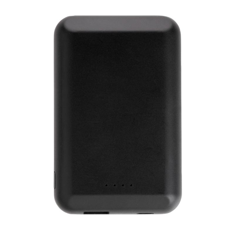 Magnetická bezdrôtová powerbanka 5 000 mAh 5W čierna 4