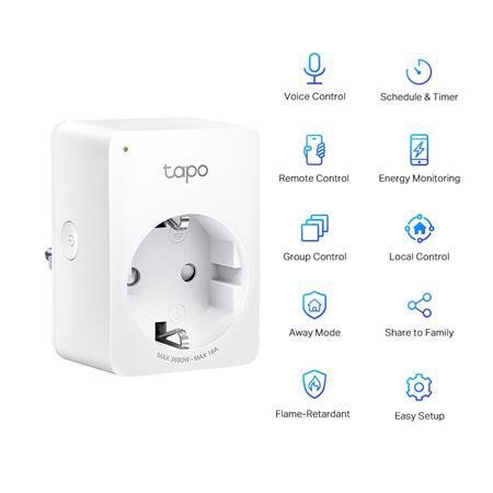 Smart zásuvka, Wi-Fi, meranie spotreby energie, TP-LINK, "Tapo P110" 2