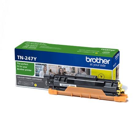TN247Y Laserový toner k tlačiarňam HL-L3210, HL-L3270, DCP-L3510, MFC-L3730, BROTHER, žlt