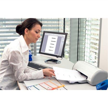 Register, plastový, A4 Maxi, 1-12, potlačiteľný, ESSELTE, priehľadný 2