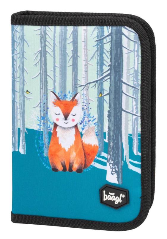 BAAGL Školský peračník klasik dve chlopne Foxie