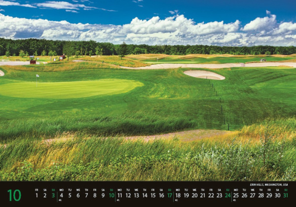 Nástenný kalendár Golf 2027 11