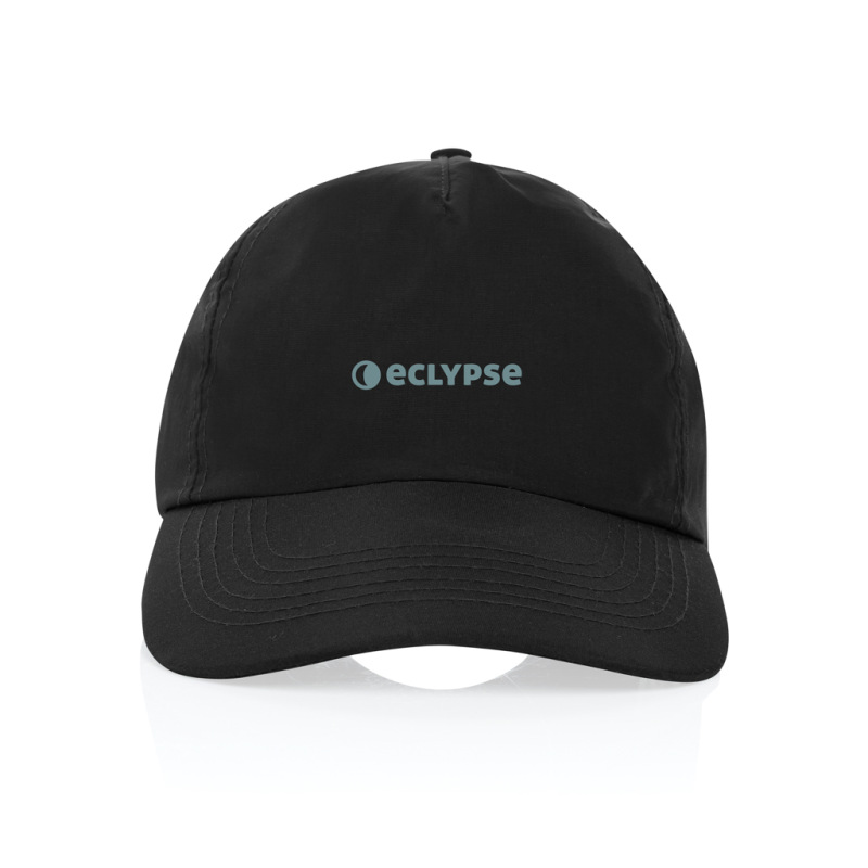 KENTO URBAN RCS dobrodružná 5-panel. šiltovka z rec. nylonu čierna 6