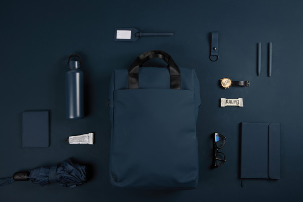 VINGA Baltimore RCS tote batoh námornícka modrá 7