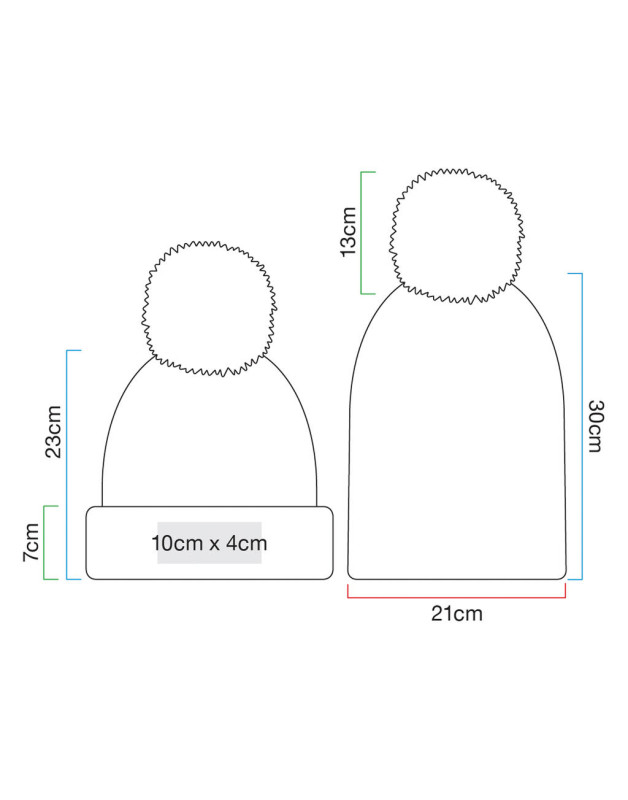 Čiapka Hygge Striped Beanie 2