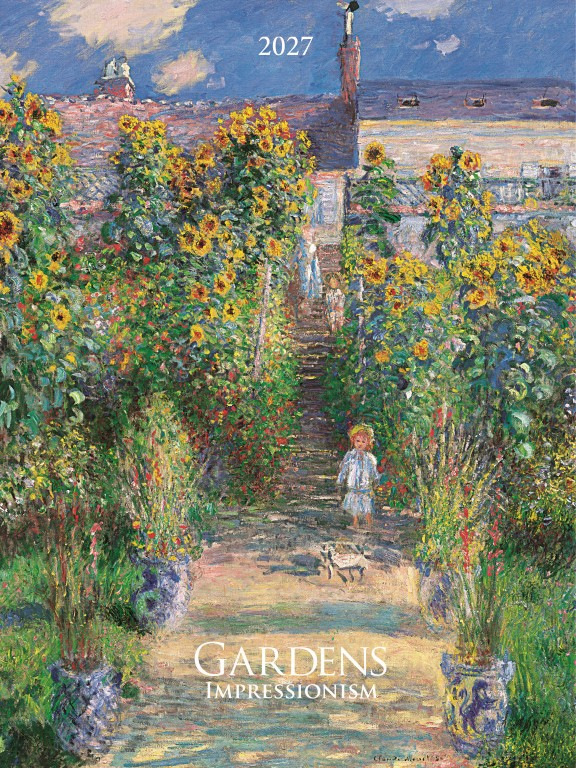 Nástenný kalendár Gardens Impressionism 2027 1