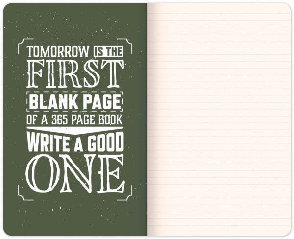 NOTIQUE Motivačný notes, linajkovaný, 13 x 21 cm 1