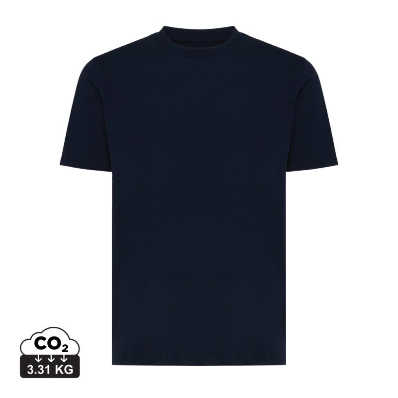 Ľahké tričko IQONIQ Sierra z recykl. bavlny námornícka modrá 4XL