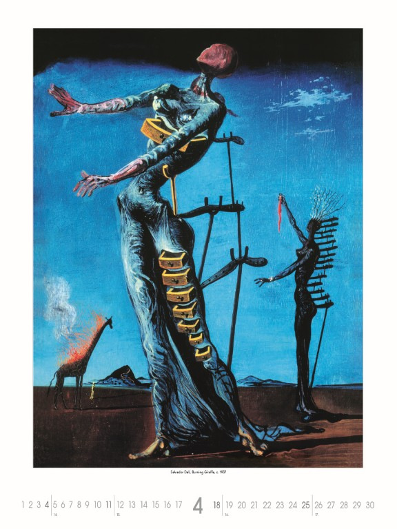 Nástenný kalendár Salvador Dalí 2027 5