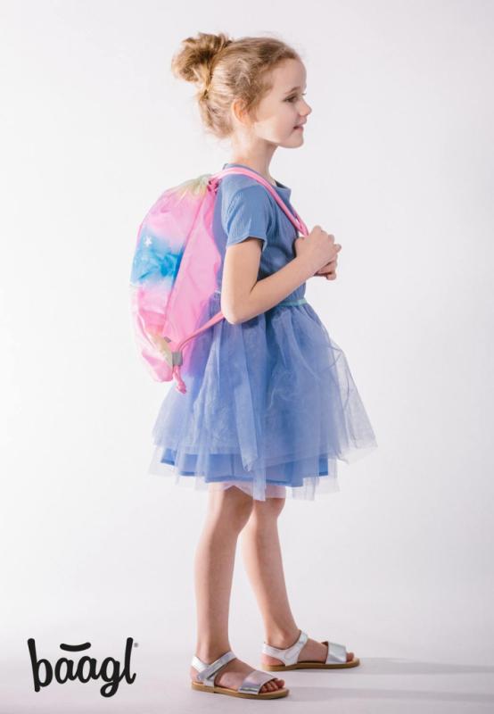 BAAGL Školské vrecko Rainbow Unicorn 4