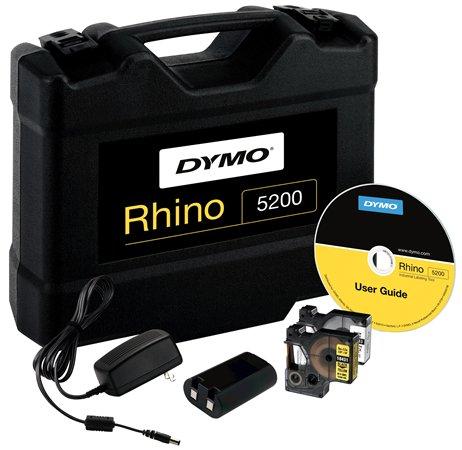 Štítkovač, elektrický, DYMO "Rhino 5200", sada, v taške 1