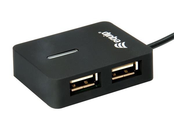 USB HUB, 4 porty, USB 2.0, EQUIP "Life" 2