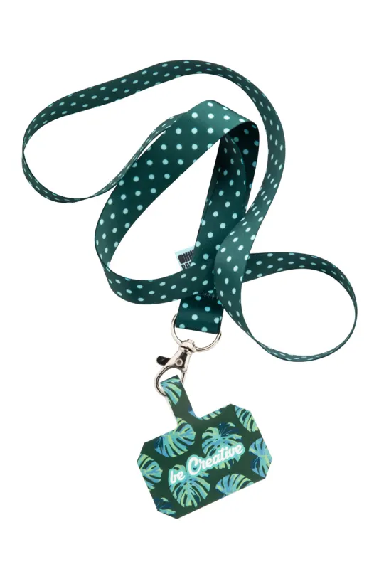 Subyard Mobile RPET lanyard RPET s držiakom na mobilný telefón 7