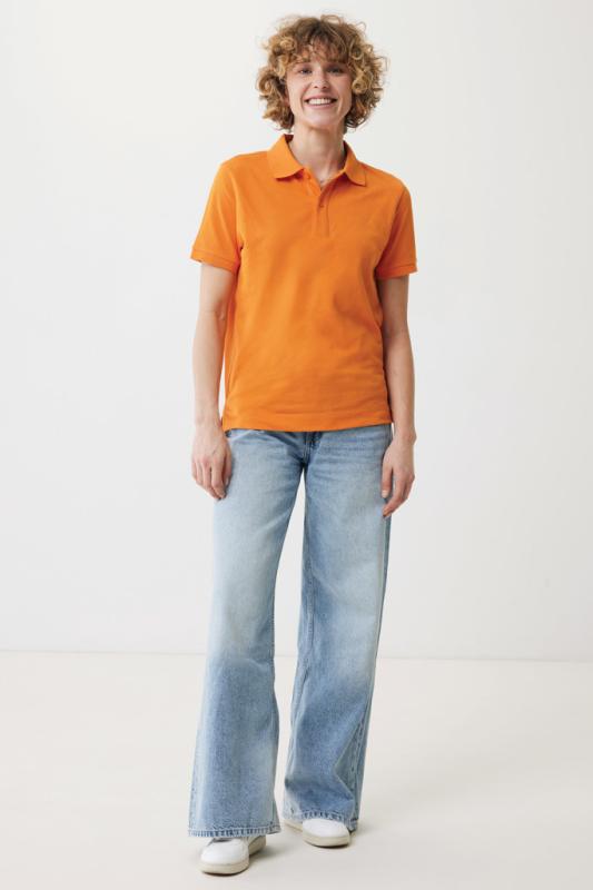 Polo tričko IQONIQ Yosemite z recykl. bavlny oranžová XXXL 6