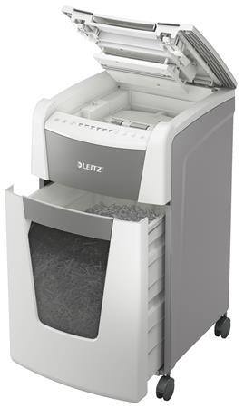 Skartovací stroj, mikrokonfetti, 300 listov, LEITZ "IQ AutoFeed Office 300 P5 Pro" 3