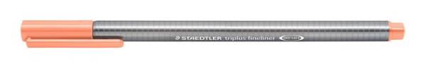 Liner, 0,3 mm, STAEDTLER "Triplus", lososový 2