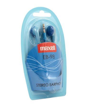 Slúchadlá, MAXELL "Ear Buds 98", modrá 2