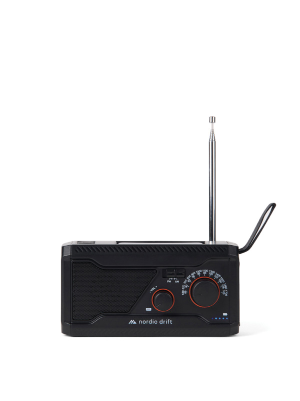 Nordic Drift Titan IPX4 multifunkčné rádio 4000 mAh čierna 1