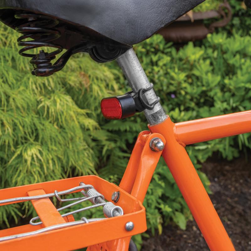 Sada USB dobíjateľných svetiel na bicykel Lumino z RCS ABS čierna 9