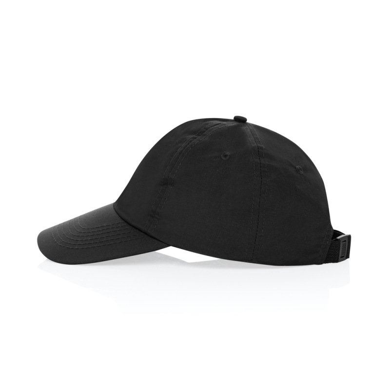 KENTO URBAN RCS dobrodružná 5-panel. šiltovka z rec. nylonu čierna 3